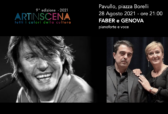 FABER e GENOVAbr Sabato 28 Agosto, ore 21brPiazza Borelli
