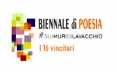 I 16 vincitori della Biennale di Poesia “Sui Muri di Lavacchio”