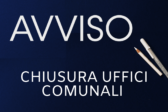 Chiusura uffici comunali 31 ottobre e 1 novembre 2022