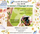 LE EMOZIONI E IL LINGUAGGIO DEL CORPO Incontro a cura di Isabella Bernardoni Naturopata in Medicina Psicosomatica