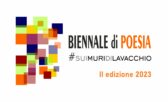 Al via la II° Biennale di Poesia "Sui Muri di Lavacchio"