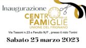 Inaugurazione del CENTRO per le FAMIGLIE del FRIGNANO