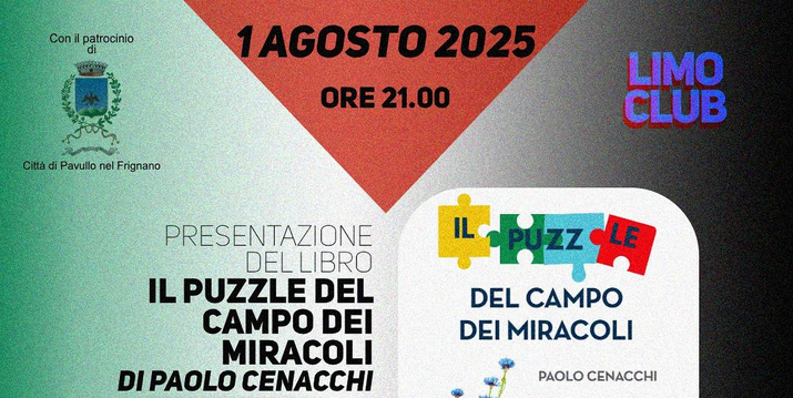 Locandina presentazione libro