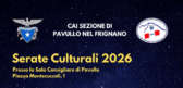 Serate culturali CAI 2026