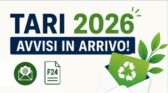 Spedizione avvisi acconto TARI 2026